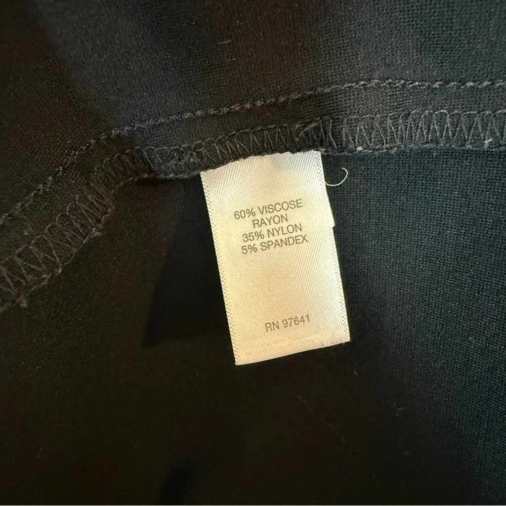 J. Jill Black Barely Boot Cut Trousers - Picture 4 of 5